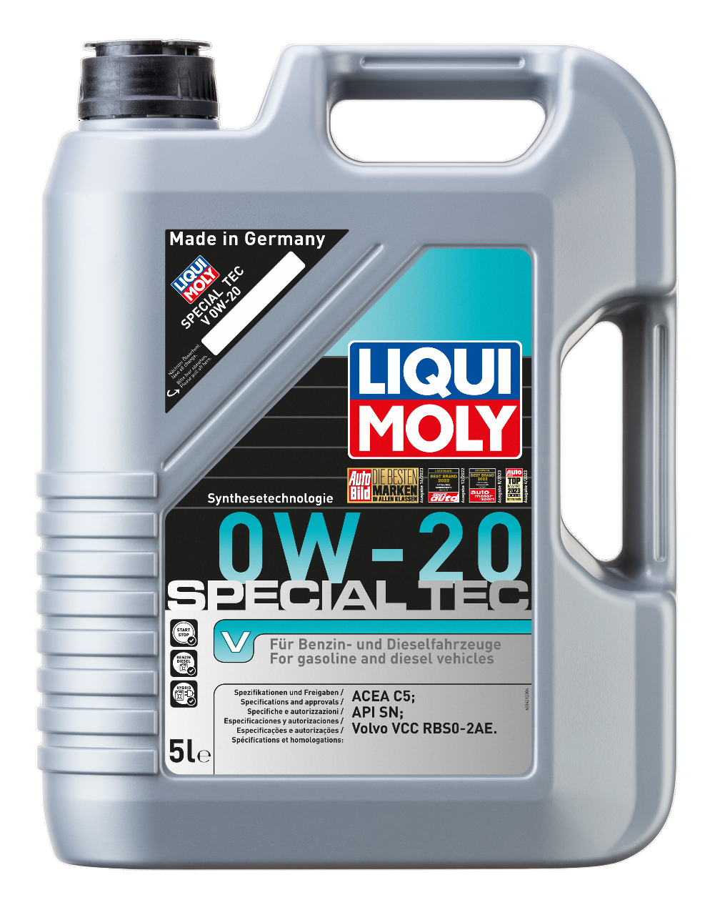 Liqui Moly 8421 Special Tec V 0W-20 Motorenöl 5 Liter