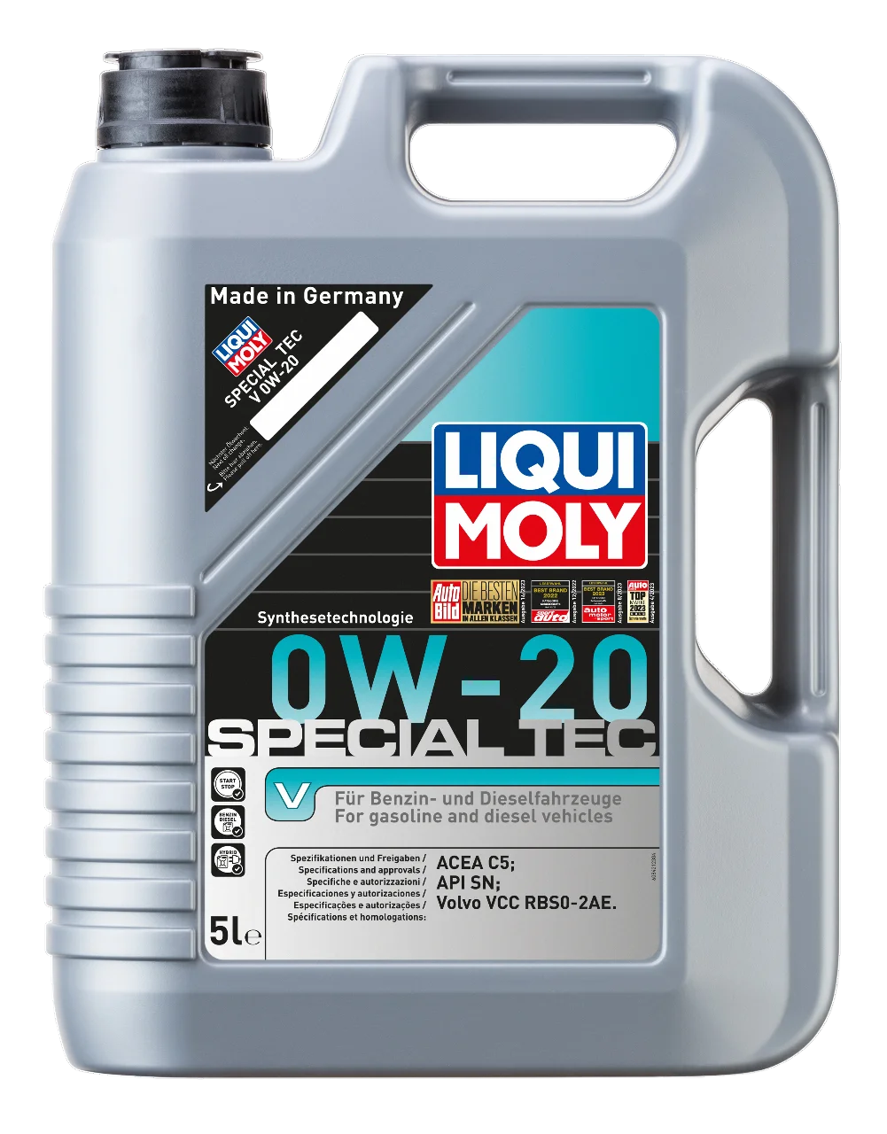 Liqui Moly 8421 Special Tec V 0W-20 Motorenöl 5 Liter