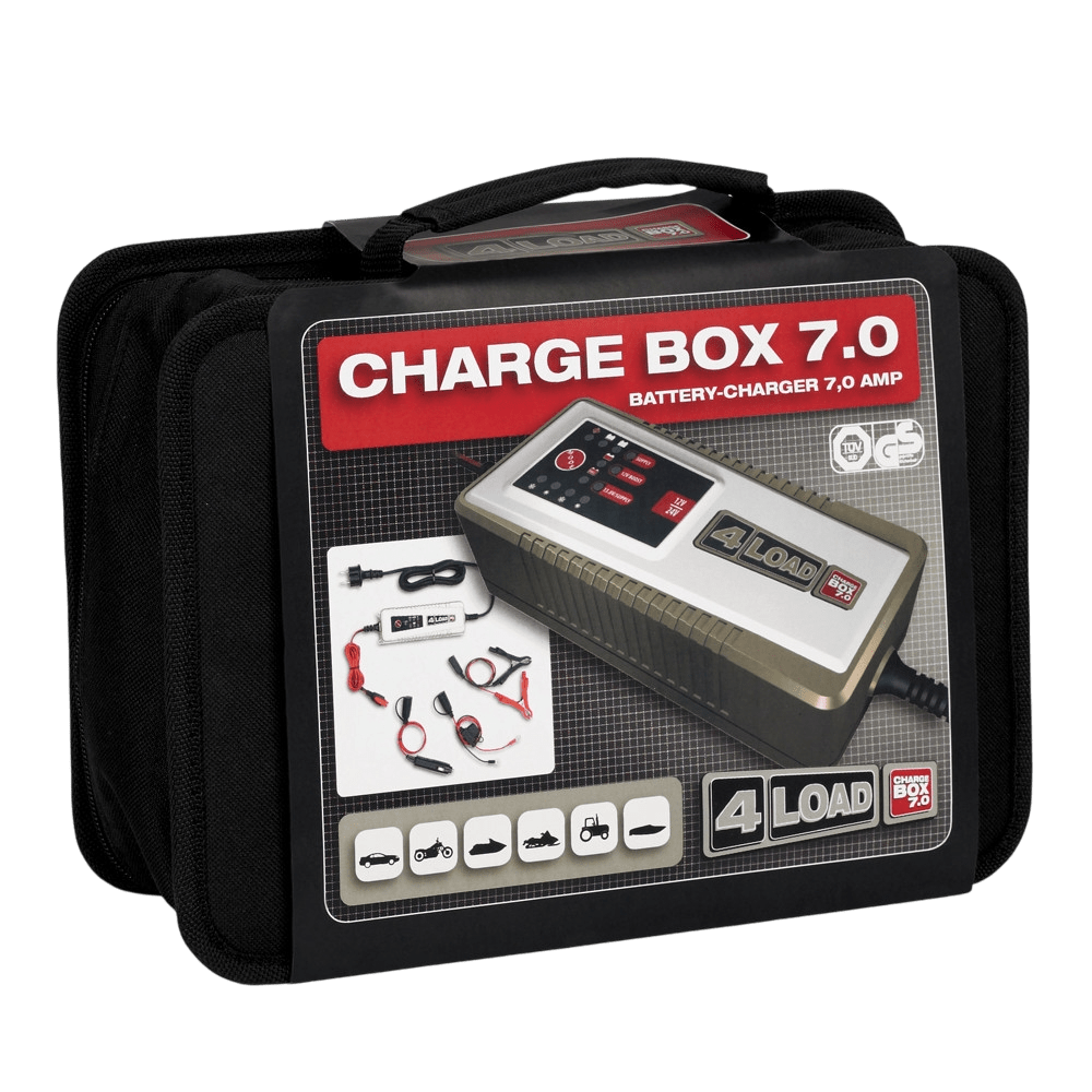 4-Load Charge Box 7.0 Ladegerät 12V-24V 7A vollautomatisches Batterieladegerät