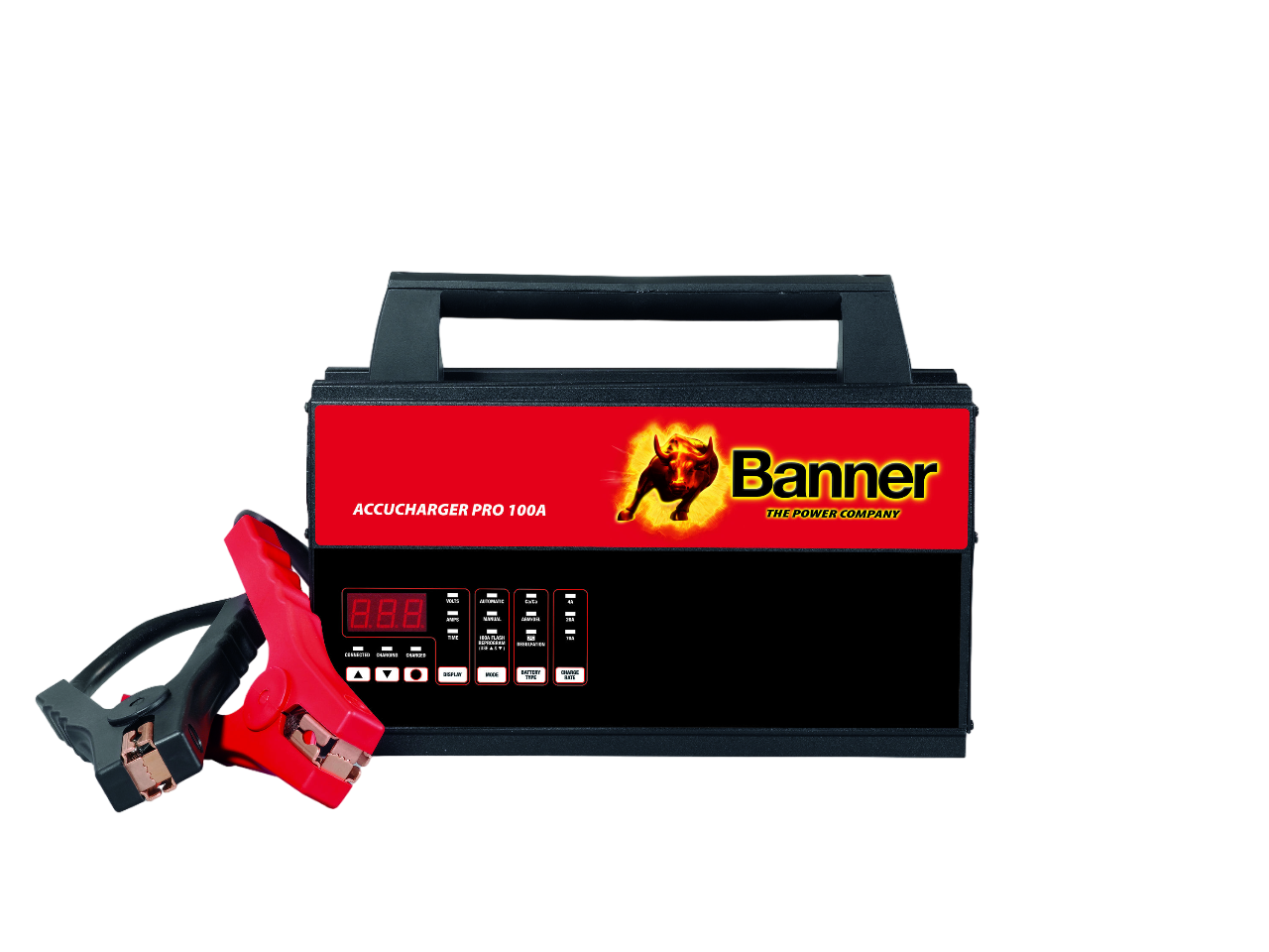 12V Banner Accucharger Pro 100A Vollautomatisches Ladegerät mit Flashmodus