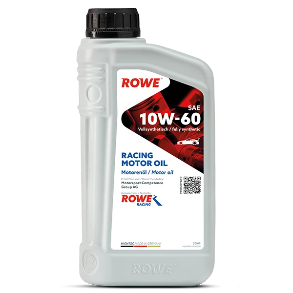 ROWE HIGHTEC RACING MOTOR OIL SAE 10W-60 1 Liter Rennsportöl