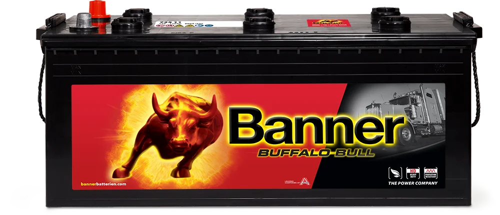 12V 225Ah 1050A Banner Buffalo Bull 72511 HD LKW Batterie