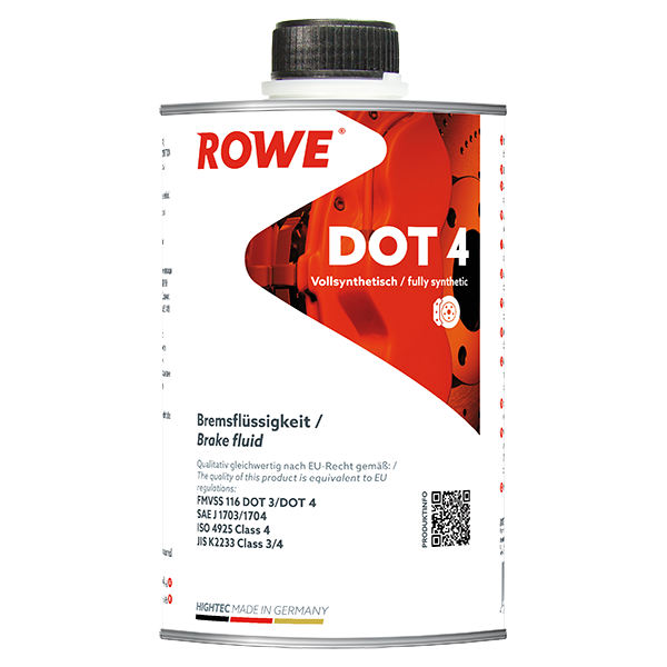 ROWE HIGHTEC DOT 4 Bremsflüssigkeit 1 Liter