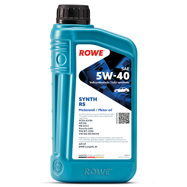 ROWE HIGHTEC SYNTH RS SAE 5W-40 Motorenöl 1 Liter