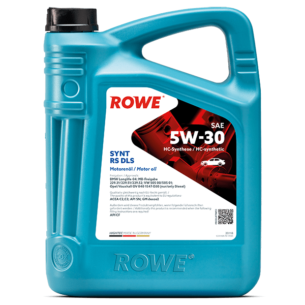 ROWE HIGHTEC SYNT RS DLS SAE 5W-30 Motorenöl 5 Liter