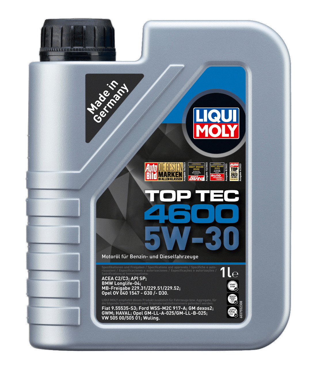 Liqui Moly 3755 Top Tec 4600 5W-30 Motorenöl 1 Liter