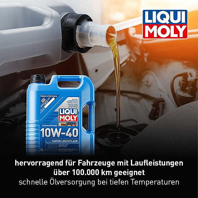 Liqui Moly 1301 Super Leichtlauf 10W-40 Motorenöl 5 Liter