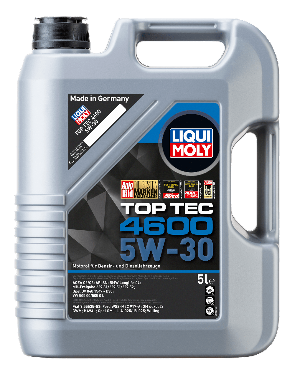 Liqui Moly 3756 Top Tec 4600 5W-30 Motorenöl 5 Liter