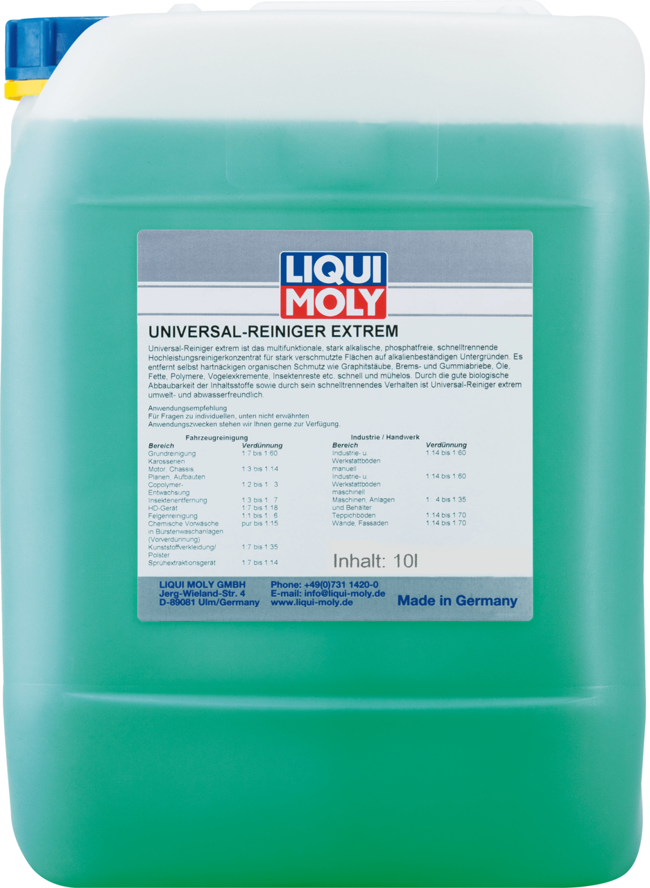 Liqui Moly 21670 Universalreiniger extrem - Hochleistungsreinigerkonzentrat 10 Liter