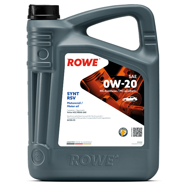 20260-0050-99-ROWE HIGHTEC SYNT RSV SAE 0W-20 Motorenöl 5 Liter