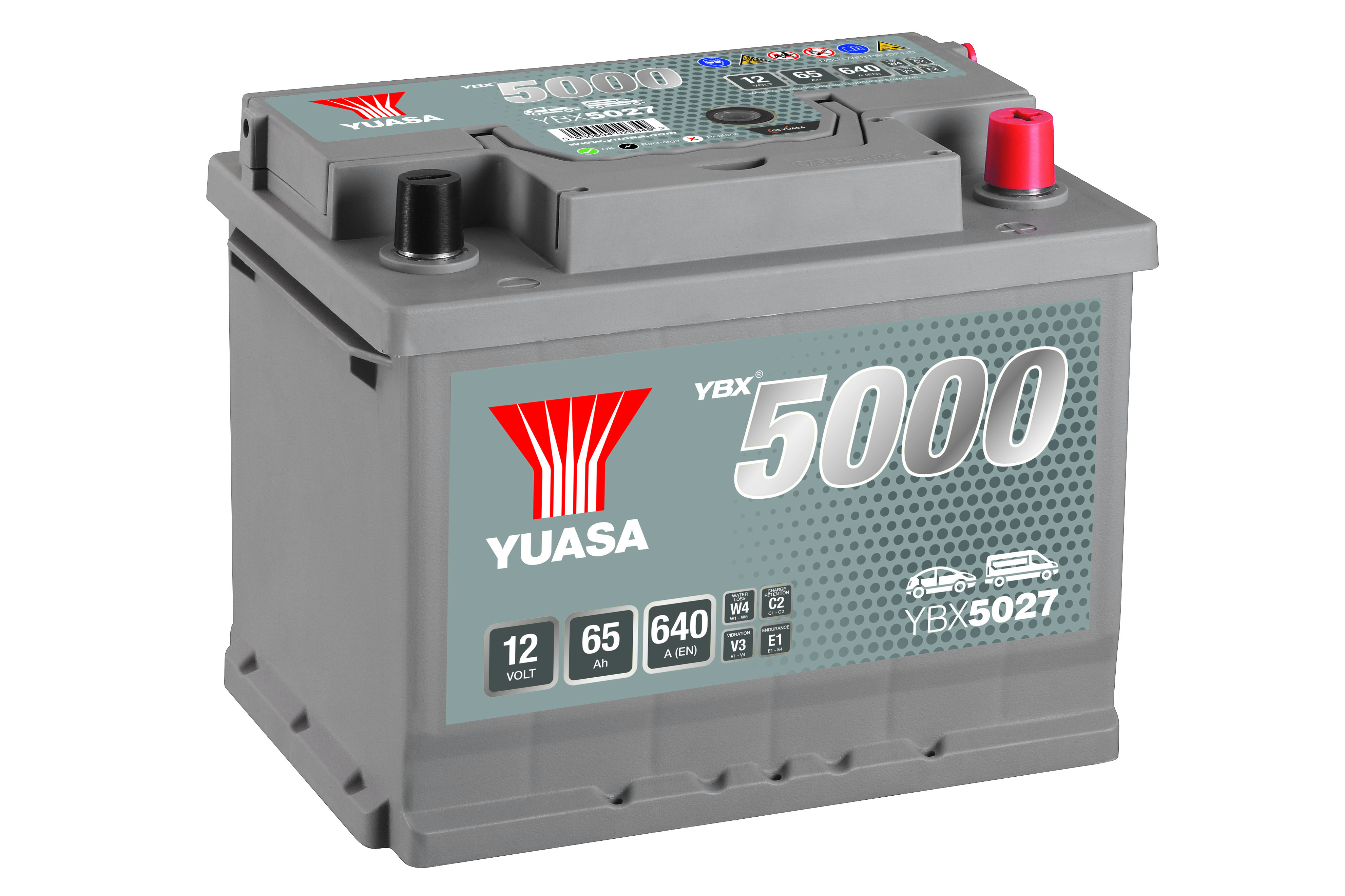 Batterie YUASA 6V/12Ah 151x50x97,5 mm Mikrovlies Batterie, wartungsfrei,  versiegelt, vorgeladen schwarz Note 1* - erstklassige Reparatur