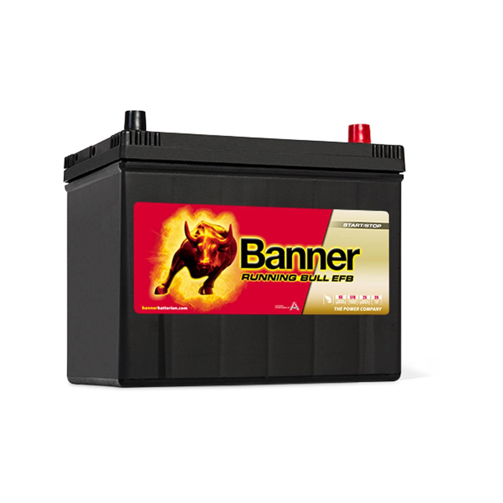 Banner EFB57015 Start-Stop Running Bull 12V 70Ah 680A Autobatterie, Starterbatterie, Boot, Batterien für