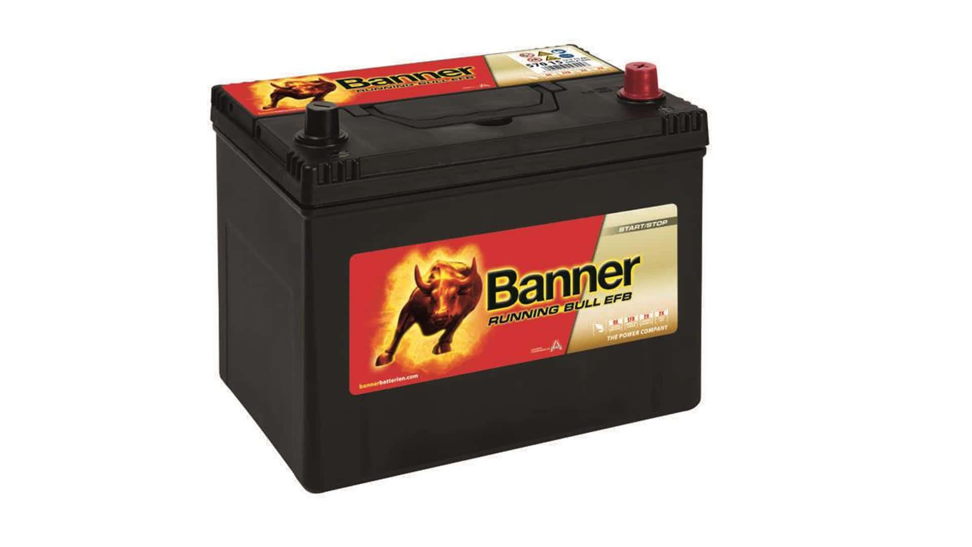 Banner Running Bull EFB 57015 Autobatterie